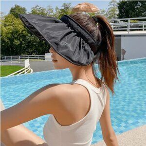 Waterproof, Wide Brim, Summer Sun, Packable, Bendable, Clam Shell, UV Visor